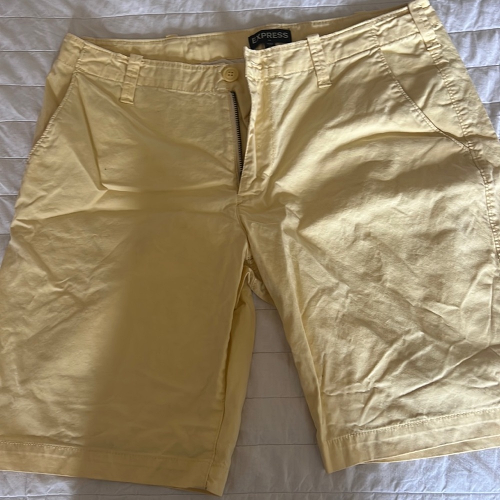 Yellow Express shorts